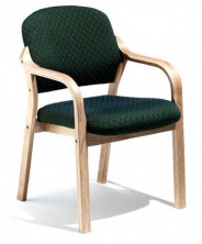 Oria Split Back Flat Arm Waiting Room Chair. Any Fabric Colour